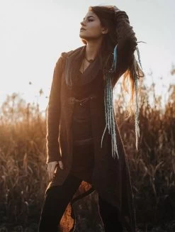 Gilet "Makshi", Marron -Magasin De Vêtements Pour Femmes gilet makshi marron p image 329849 grande