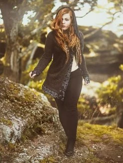 Gilet "Namkha Heimaey", Gris Foncé -Magasin De Vêtements Pour Femmes gilet namkha heimaey gris fonce p image 322102 grande