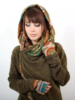 Gilet "Namkha Iguazu", Vert Kaki -Magasin De Vêtements Pour Femmes gilet namkha iguazu vert kaki p image 327088 grande