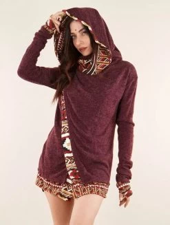 Gilet "Namkha Lima", Bordeaux