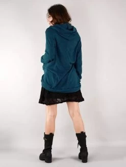 Gilet "Shandili Fin", Bleu Pétrole -Magasin De Vêtements Pour Femmes gilet shandili fin bleu petrole p image 328602 grande