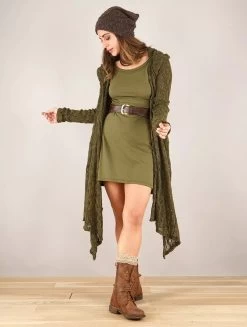 Gros Bonnet Dread En Crochet "Sükk", Marron -Magasin De Vêtements Pour Femmes gros bonnet dread en crochet sukk marron p image 335539 grande