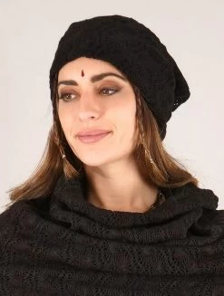 Gros Bonnet Dread En Crochet "Sükk", Noir -Magasin De Vêtements Pour Femmes gros bonnet dread en crochet sukk noir p image 335582 grande