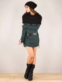 Gros Bonnet Dread En Crochet "Sükk", Noir -Magasin De Vêtements Pour Femmes gros bonnet dread en crochet sukk noir p image 335583 grande