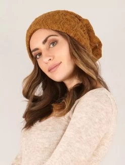 Gros Bonnet Dread En Crochet "Sükk", Rouille