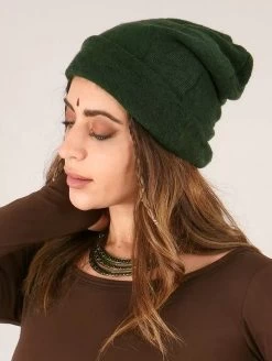 Gros Bonnet Dread "Sükk", Vert Forêt -Magasin De Vêtements Pour Femmes gros bonnet dread sukk vert foret p image 336193 grande