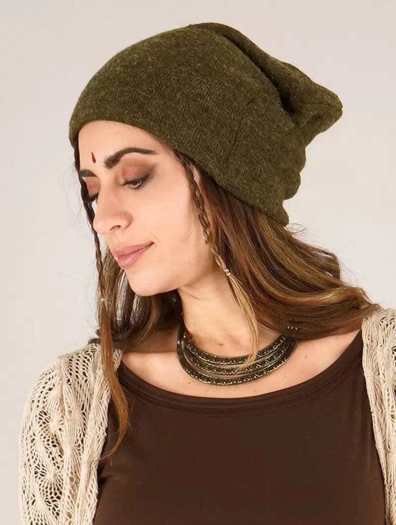 Gros Bonnet Dread "Sükk", Vert Kaki 2 Gros Bonnet Dread "Sükk", Vert Kaki – Image 2