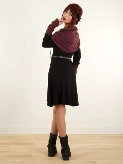 Gros Col Snood "Koöna", Bordeaux -Magasin De Vêtements Pour Femmes gros col snood koona bordeaux p image 338478 grande