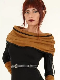 Gros Col Snood "Koöna", Rouille