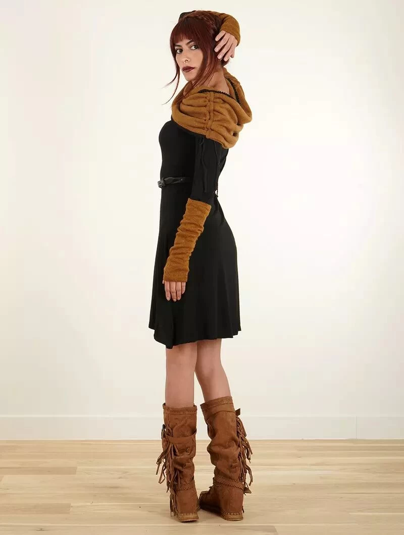 Gros Col Snood "Koöna", Rouille 3 Gros Col Snood "Koöna", Rouille – Image 3