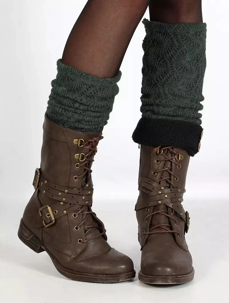 Guêtres Crochet "Naïlo", Bleu Pétrole 1 Guêtres Crochet "Naïlo", Bleu Pétrole