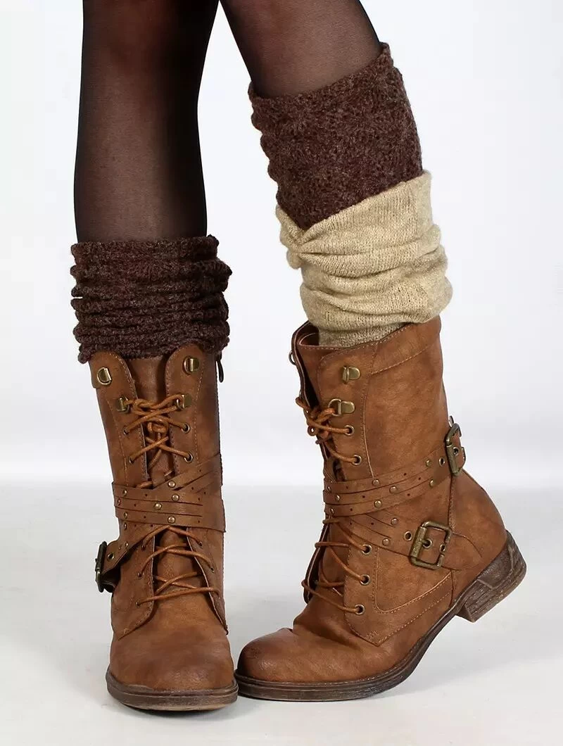 Guêtres Crochet "Naïlo", Marron 1 Guêtres Crochet "Naïlo", Marron