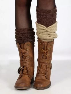 Magasin De Vêtements Pour Femmes -Magasin De Vêtements Pour Femmes guetres crochet nailo marron p image 333128 grande