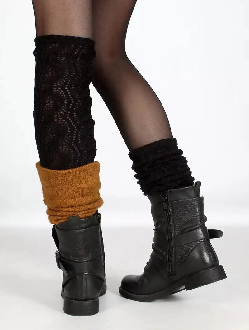 Guêtres Crochet "Naïlo", Noir 5 Guêtres Crochet "Naïlo", Noir – Image 5