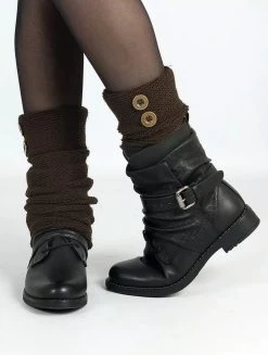 Magasin De Vêtements Pour Femmes -Magasin De Vêtements Pour Femmes guetres delyaa marron p image 331217 grande