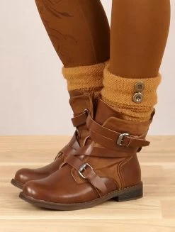 Guêtres "Delyäa", Rouille