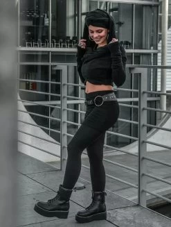 Jupe Courte "Azzyö", Noir -Magasin De Vêtements Pour Femmes jupe azzyo noir p image 325461 grande