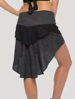 Jupe Porte-feuille "Chic", Noir -Magasin De Vêtements Pour Femmes jupe porte feuille chic noir p image 339936 grande