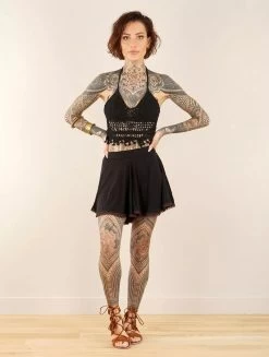 Jupe / Short évasée "Sulawesi", Noir -Magasin De Vêtements Pour Femmes jupe type skort evasee sulawesi noir p image 347776 grande