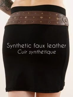 Large Ceinture "Hyppolita", Marron -Magasin De Vêtements Pour Femmes large ceinture hyppolita marron p image 341894 grande