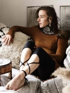 Legging Court Imprimé "Asana Drop", Noir -Magasin De Vêtements Pour Femmes legging court imprime asana drop noir p image 339766 grande