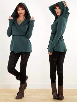 Legging Long Imprimé "Rinji Zohraa", Noir -Magasin De Vêtements Pour Femmes legging long imprime rinji zohraa noir p image 338521 grande