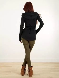 Legging Long Imprimé "Rinji Zohraa", Vert Kaki -Magasin De Vêtements Pour Femmes legging long imprime rinji zohraa vert kaki p image 338175 grande