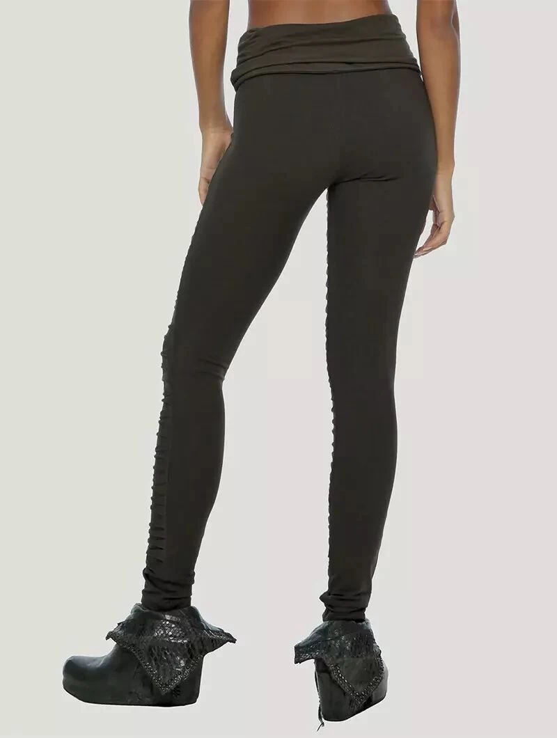 Legging Long "Jiko", Vert Kaki 5 Legging Long "Jiko", Vert Kaki – Image 5