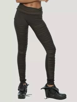 Legging Long "Jiko", Vert Kaki 11 Legging Long "Jiko", Vert Kaki -Magasin De Vêtements Pour Femmes legging long jiko vert kaki p image 346204 grande