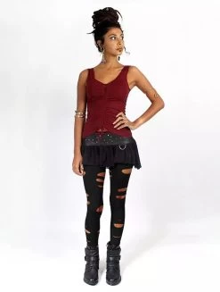 Legging Long "Trinity", Noir -Magasin De Vêtements Pour Femmes legging long trinity noir p image 341782 grande