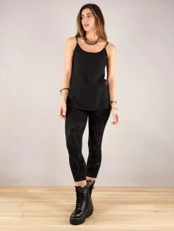 Legging ¾ Imprimé "Rinji Africa", Noir 11 Legging ¾ Imprimé "Rinji Africa", Noir -Magasin De Vêtements Pour Femmes legging rinji africa noir p image 335390 grande