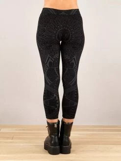 Legging ¾ Imprimé "Rinji Africa", Noir 15 Legging ¾ Imprimé "Rinji Africa", Noir -Magasin De Vêtements Pour Femmes legging rinji africa noir p image 335392 grande