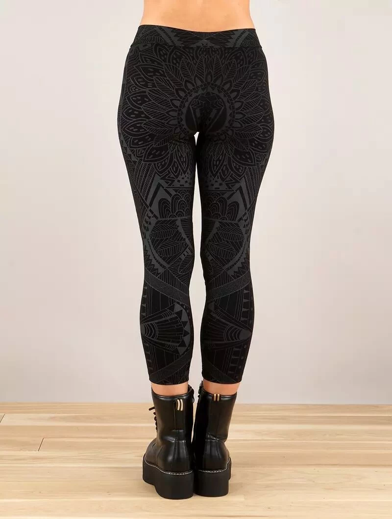 Legging ¾ Imprimé "Rinji Africa", Noir 8 Legging ¾ Imprimé "Rinji Africa", Noir – Image 8