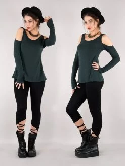 Legging Court Pointu "Lï-Jade", Noir 10 Legging Court Pointu "Lï-Jade", Noir -Magasin De Vêtements Pour Femmes leggings li jade noir p image 328051 grande