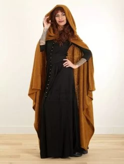 Longue Cape à Capuche "Danäa", Rouille