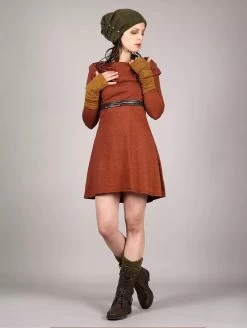 Longues Mitaines "Yüm", Rouille -Magasin De Vêtements Pour Femmes longues mitaines yum rouille p image 338483 grande