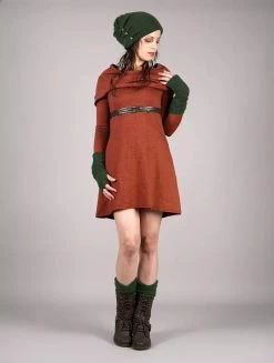 Longues Mitaines "Yüm", Vert Forêt -Magasin De Vêtements Pour Femmes mitaines yum vert foret p image 329017 grande