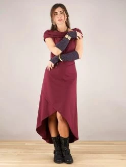 Longues Mitaines "Yüm", Violet -Magasin De Vêtements Pour Femmes mitaines yum violet p image 335930 grande