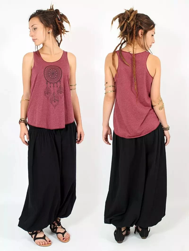 Sarouel Unisexe "Layto", Noir 6 Sarouel Unisexe "Layto", Noir – Image 6