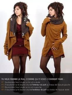 Gilet "Namkha Awut", Noir -Magasin De Vêtements Pour Femmes p image 297309 grande