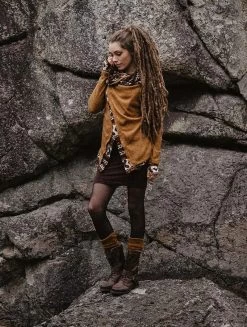 Jupe Courte "Azzyö", Marron -Magasin De Vêtements Pour Femmes p image 307342 grande