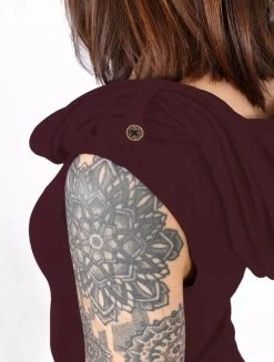 Top à Capuche "Chryzz", Bordeaux -Magasin De Vêtements Pour Femmes p image 312008 grande