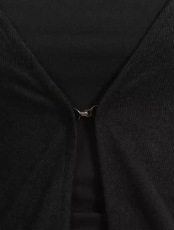 Robe Sans Manches Courte Devant Et Longue Derrière "Marrakech", Noir -Magasin De Vêtements Pour Femmes p image 316074 grande