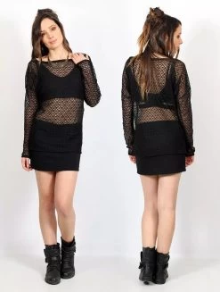 Top Court "Isaï", Noir -Magasin De Vêtements Pour Femmes p image 316299 grande