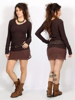 Large Ceinture "Hyppolita", Marron -Magasin De Vêtements Pour Femmes p image 316382 grande