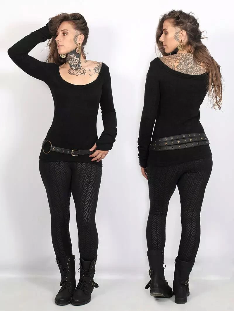 Pull "Ysïs", Noir 5 Pull "Ysïs", Noir – Image 5