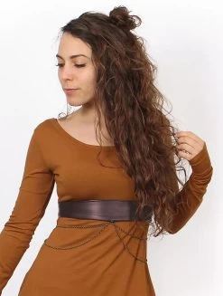 Ceinture "Moöna", Simili Cuir Marron 7 Ceinture "Moöna", Simili Cuir Marron -Magasin De Vêtements Pour Femmes p image 317770 grande