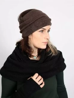 Bandeau Avec Plume "Aikköoz", Marron -Magasin De Vêtements Pour Femmes p image 323238 grande