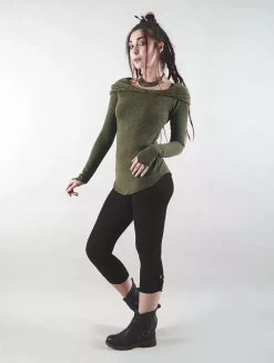 Legging Court "Sha-Zu", Noir 8 Legging Court "Sha-Zu", Noir -Magasin De Vêtements Pour Femmes p image 324282 grande