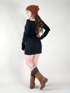 Bonnet à Perle "Aslany", Terre De Sienne -Magasin De Vêtements Pour Femmes p image 325547 grande